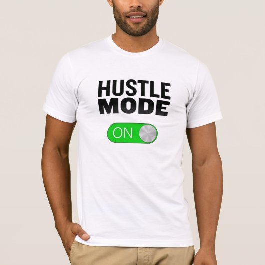 Tシャツのハッスルモード Tシャツ (正面)