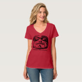 Tシャツのバンクーバーサミナートトーテムシャツ Tシャツ (正面フル)