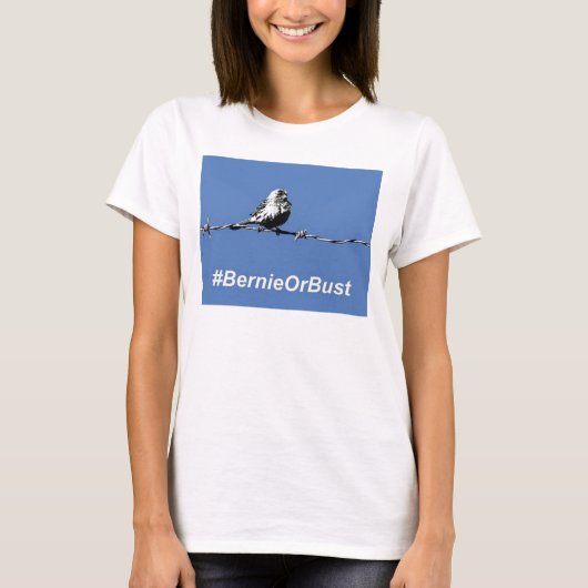 Tシャツのバーニーかバスト Tシャツ (正面)
