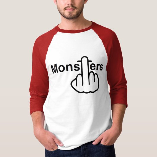 Tシャツのモンスターフリップ Tシャツ (正面)