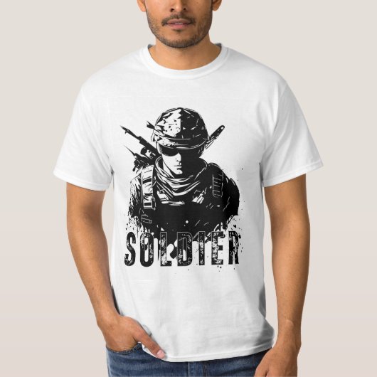Tシャツのユニバーサル兵士 Tシャツ (正面)