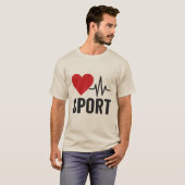 Tシャツのラブスポーツ Tシャツ (正面フル)