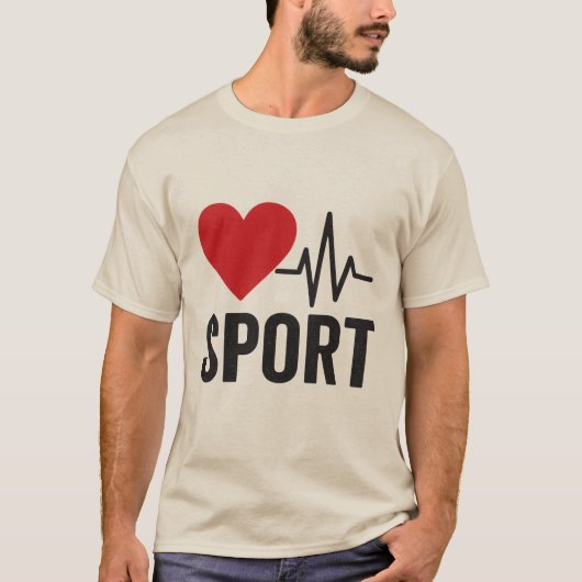 Tシャツのラブスポーツ Tシャツ (正面)