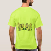 Tシャツのリス食べルのナッツ Tシャツ (裏面)