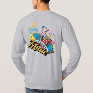 Tシャツのロゴミュージック Tシャツ