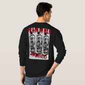 Tシャツのロングスレバードラリノのピンバラーズ Tシャツ (裏面フル)