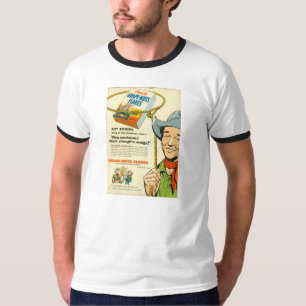 Tシャツのローイロジャースの1953年の穀物広告 Tシャツ