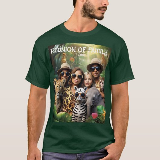 Tシャツの一体感のワイルドな冒険 Tシャツ (正面)