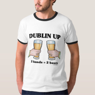 Tシャツの上のダブリン Tシャツ