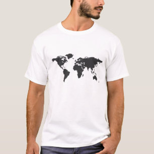Tシャツの世界地図 Tシャツ