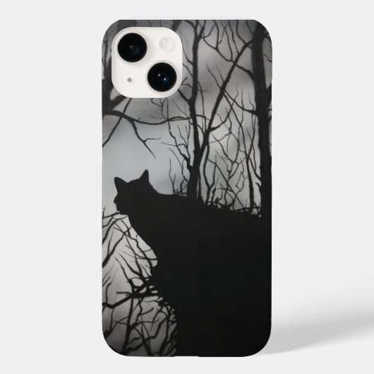 Tシャツの中の猫 Case-Mate iPhoneケース (裏面)