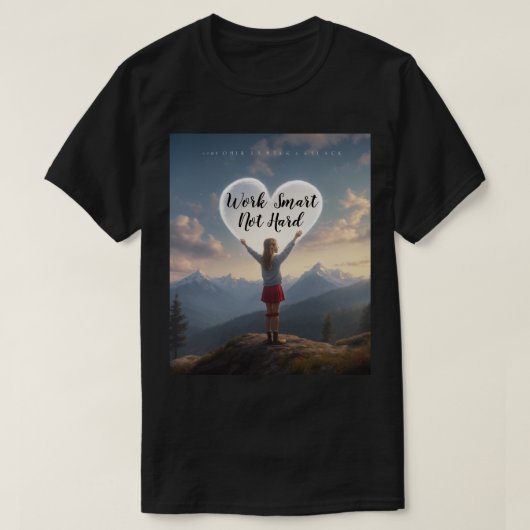 Tシャツの作業頭が切れる懸命 Tシャツ (デザイン正面)