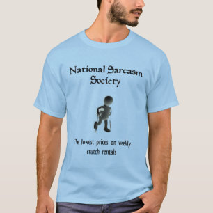 Tシャツの国民の皮肉の社会 Tシャツ