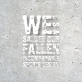 Tシャツの基本落ちた品に敬意を表す Tシャツ