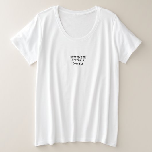 Tシャツの女性プラスのサイズデザインスタイル プラスサイズTシャツ (デザイン正面)