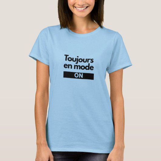 Tシャツの女性 Tシャツ (正面)
