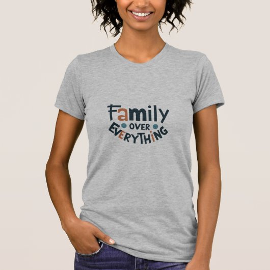 Tシャツの家族全員 Tシャツ (正面)