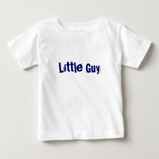 Tシャツの小柄な乳児/幼児(ビッグガイ) ベビーTシャツ (正面)