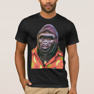 Tシャツの巨大で無駄なゴリラの設計 Tシャツ