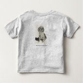 : Tシャツの幼児用コッカースパニエル犬 トドラーTシャツ (裏面)