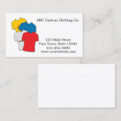 Tシャツの店 名刺 (正面/裏面)