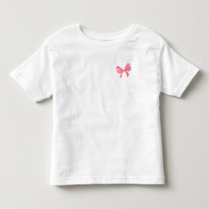 Tシャツの弓 トドラーTシャツ