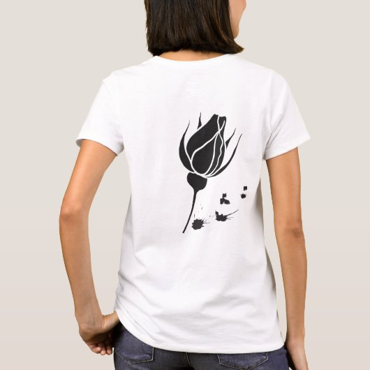 Tシャツの強さ Tシャツ (裏面)