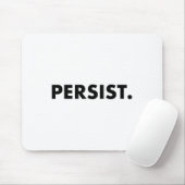 Tシャツの持続#shepersisted #resist マウスパッド (マウス)