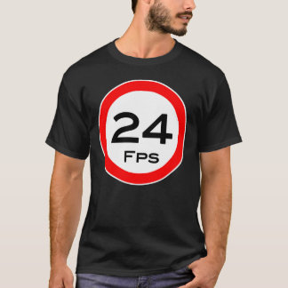 Tシャツの撮影班"24 Fps"の前部 Tシャツ