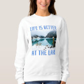 Tシャツの方が人生だ スウェットシャツ (正面)