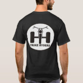 Tシャツの暗い色 Tシャツ (裏面)