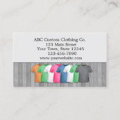 Tシャツの洋品店 名刺 (正面)