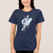 Tシャツの猫ストーリー トライブレンドＴシャツ (正面)