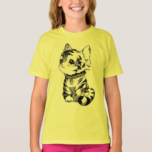 tシャツの猫 tシャツ (正面)