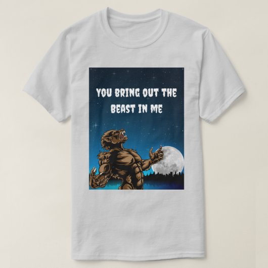 Tシャツの獣 Tシャツ (デザイン正面)