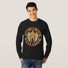 Tシャツの男の女のおもしろい子Tシャツを隠して探す Tシャツ