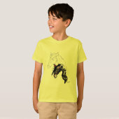 Tシャツの男の子:馬の愛 Tシャツ (正面フル)