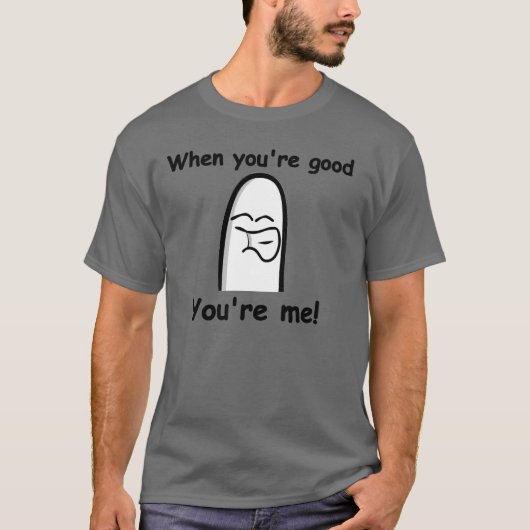 Tシャツの男性 Tシャツ (正面)