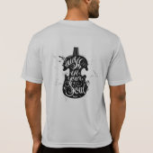 Tシャツの男 Tシャツ (裏面)