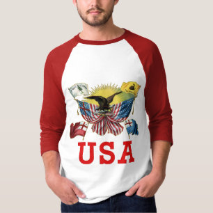 Tシャツの米国旗の歴史 Tシャツ