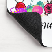 Tシャツの糸が多すぎることはない マウスパッド (コーナー)