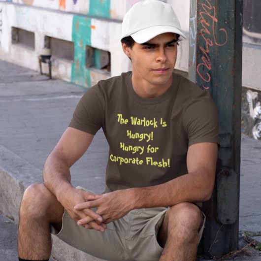 Tシャツの肉企業のが欲しいワーロック Tシャツ