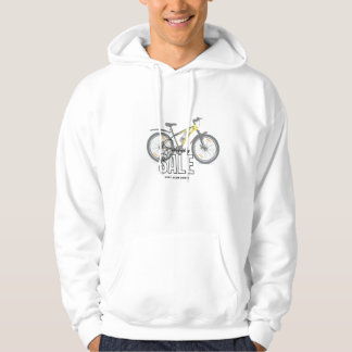 Tシャツの自転車ロゴデザイン パーカ