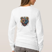 Tシャツの芯をカドルで折る。 Tシャツ (裏面)