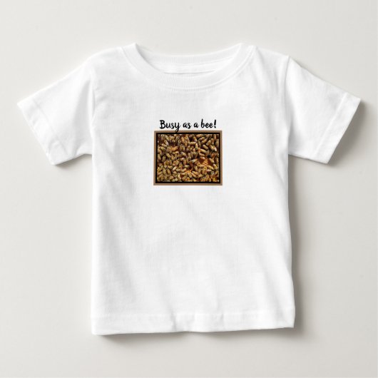 Tシャツの蜂 ベビーTシャツ (正面)