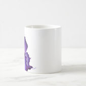 Tシャツの蝶 コーヒーマグカップ (中央)