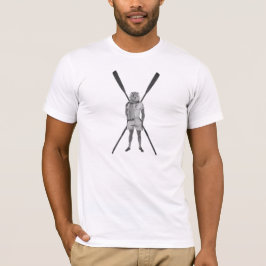 Tシャツの賢いフクロウを漕ぐヴィンテージ Tシャツ