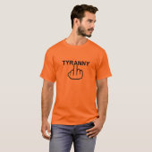 Tシャツの邪悪な暴政 Tシャツ (正面フル)
