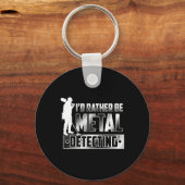 Tシャツの金属探知 – Treasure H キーホルダー (正面)