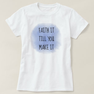 Tシャツの青い信念 Tシャツ